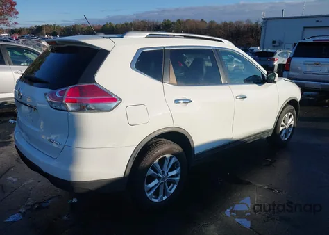 2016 Nissan Rogue Sv from USA, damaged, VIN KNMAT2MV8GP621033